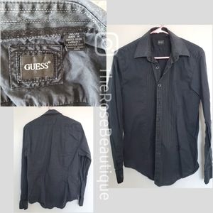 GUESS Black Dress Shirt